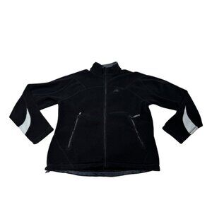 Helly Hansen Black Fleece Full Zip Size Large